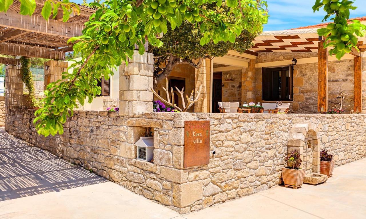 Cretan Kera Villa Heated Pool Екстер'єр фото